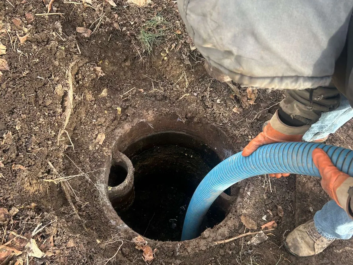 Wetherell Enterprises responding to a septic service call